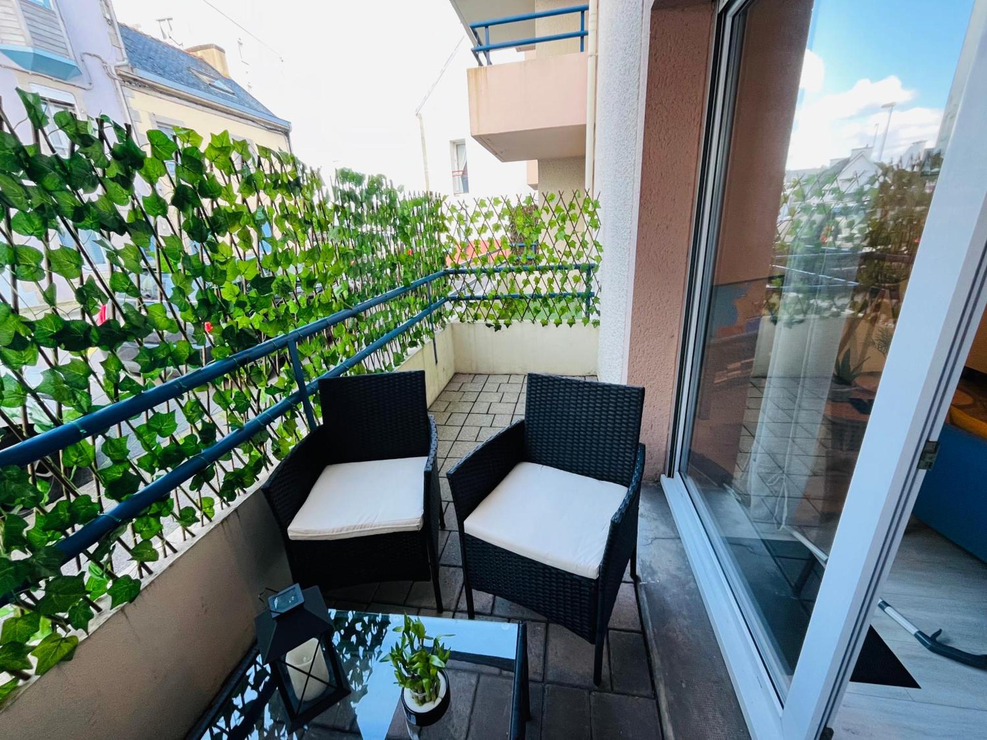 Au Bord De L'Eau Apartamento Concarneau Exterior foto