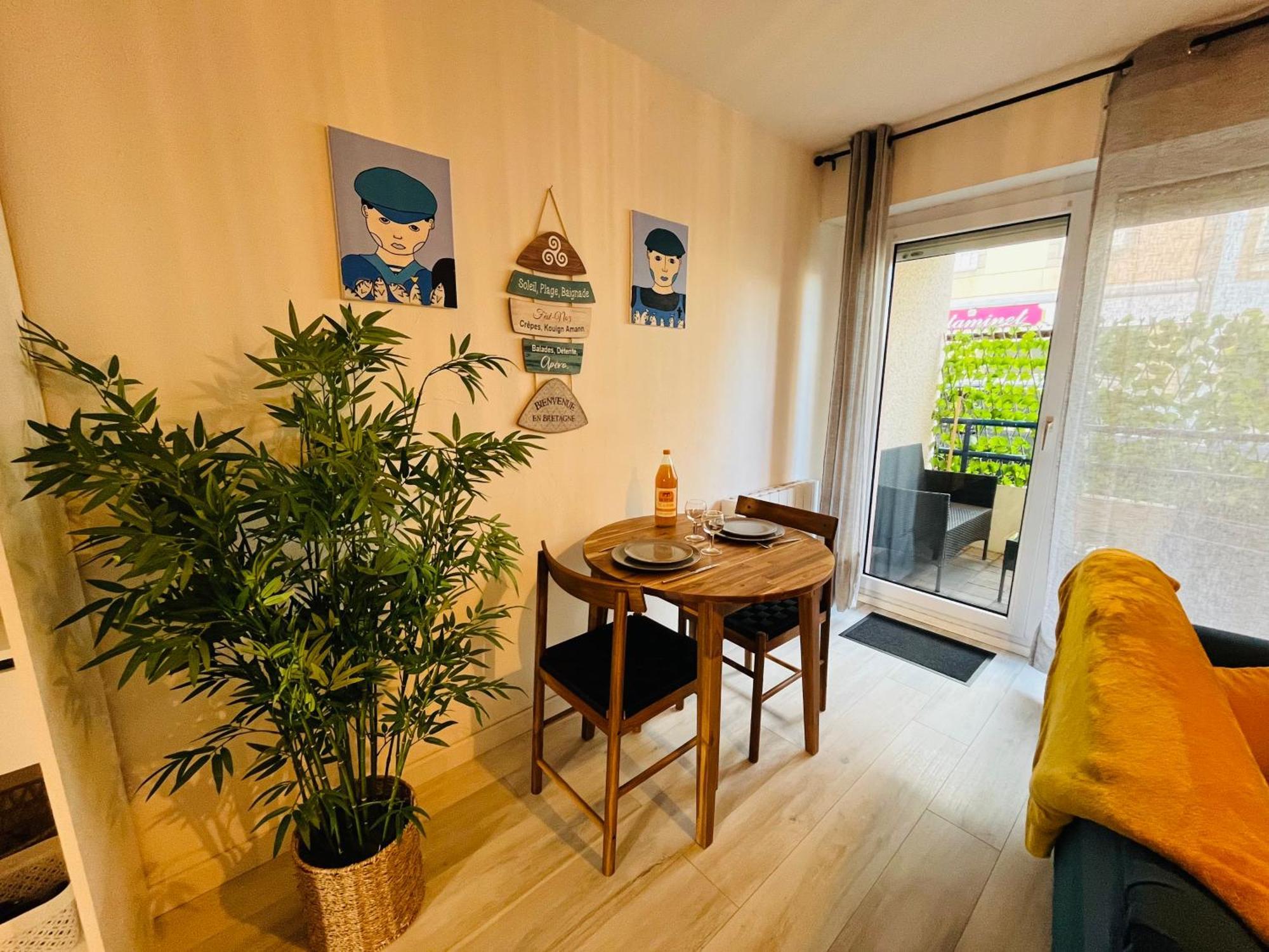 Au Bord De L'Eau Apartamento Concarneau Exterior foto