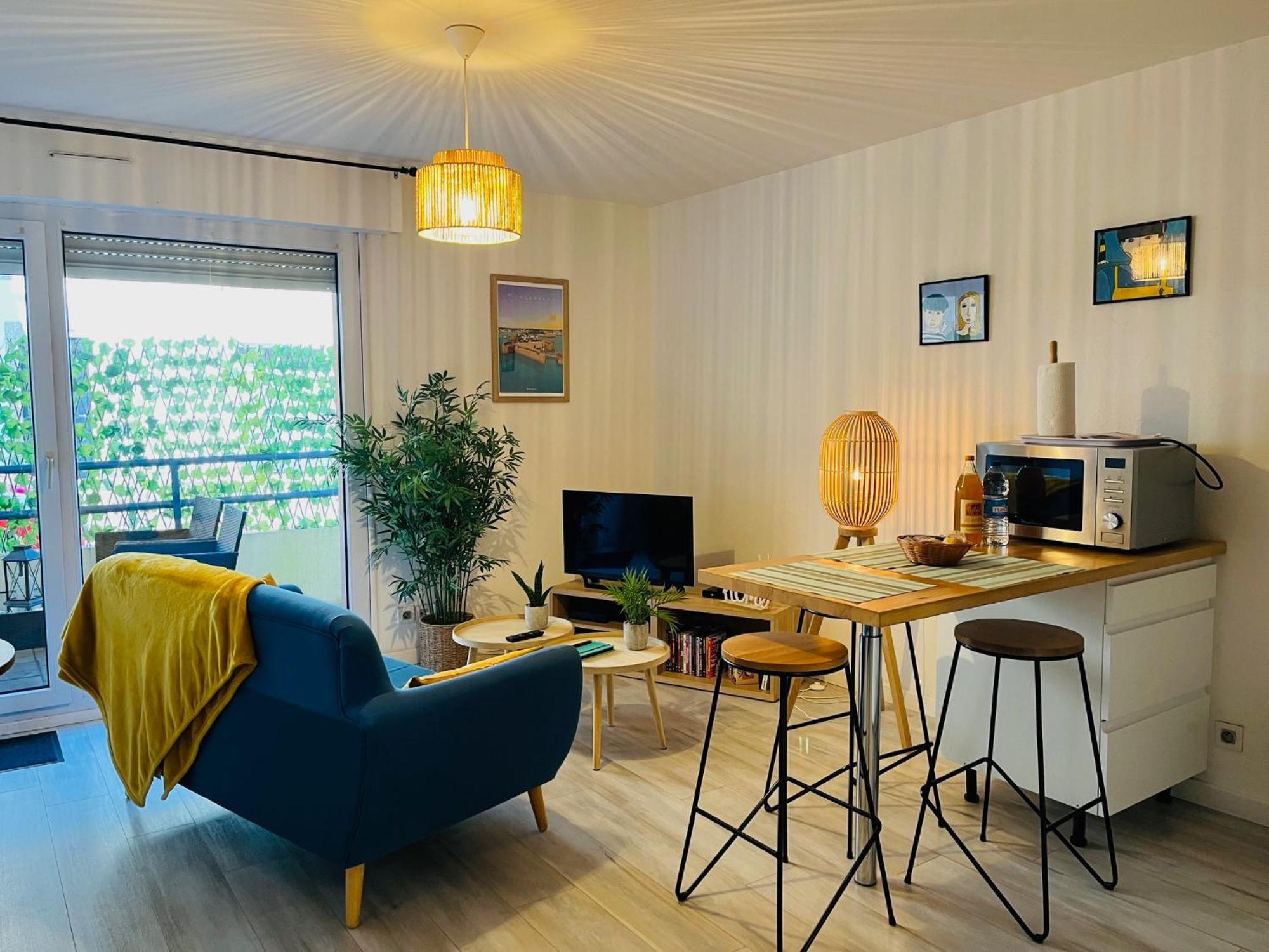Au Bord De L'Eau Apartamento Concarneau Exterior foto